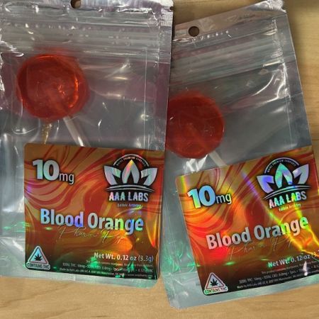 Blood Orange Lollipop 10mg