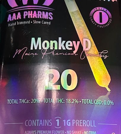 Monkey D 1G Pre-Roll